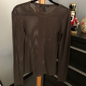 BCBG long sleeve top
